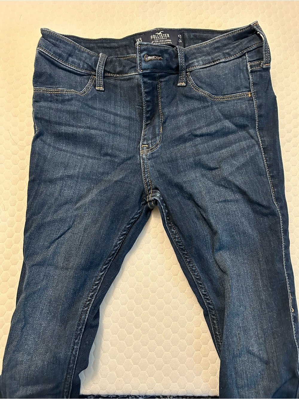 Hollister Girls Dark Blue Stretch Denim Jeans
